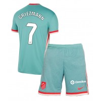 Camisa de time de futebol Atletico Madrid Antoine Griezmann #7 Replicas 2º Equipamento Infantil 2024-25 Manga Curta (+ Calças curtas)